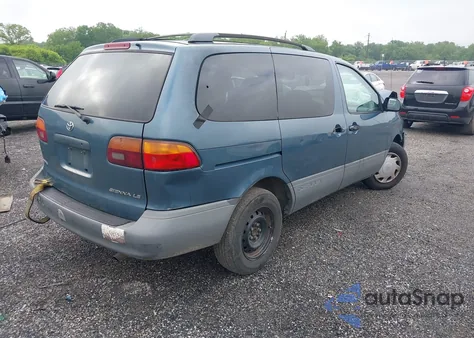 2000 Toyota Sienna Le из США, поврежденный, VIN 4T3ZF13C4YU306059